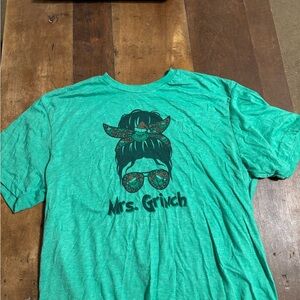 Mrs. Grinch Graphic Tee - Green